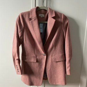 Loft Blazer/Suit Jacket (Size 0P)